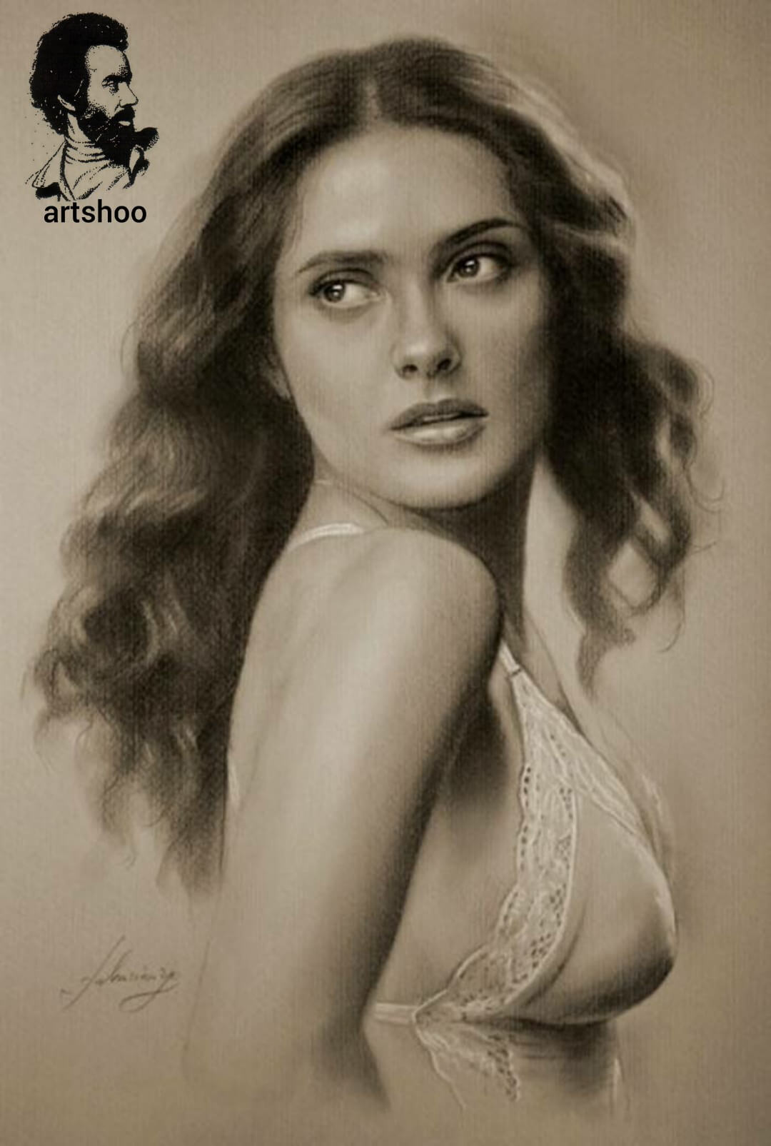 آموزش نقاشی سیاه قلم